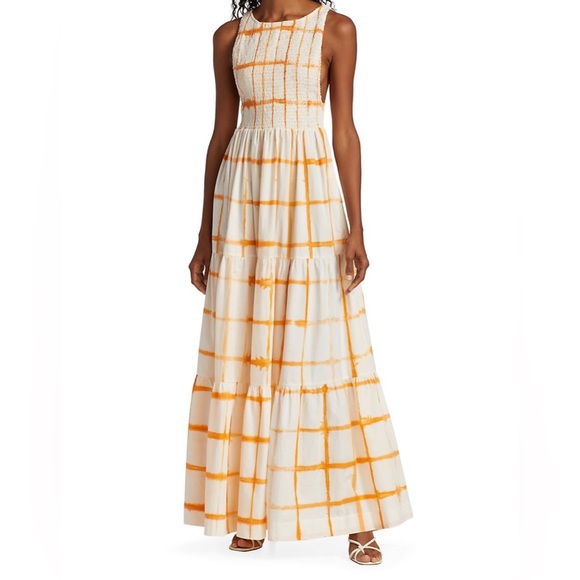 SWF Revolve Sunscape Maxi Dress Size Large altered to fit a small - Picture 4 of 8